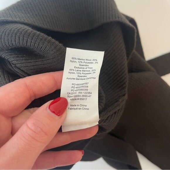 Wilfred Merino Wool Mayrac Sweater Dark Brown - Picture 9 of 9